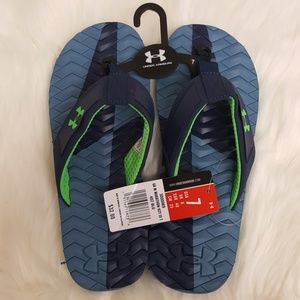 under armour men's marathon key iii flip flops